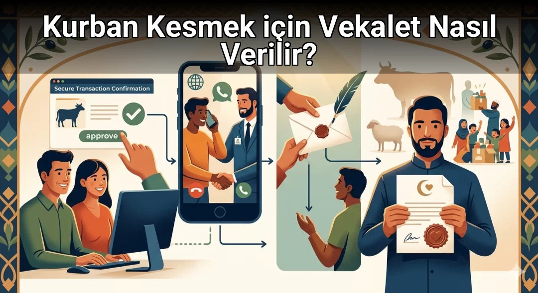 Kurban Kesmek için Vekalet Nasıl Verilir?